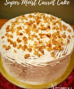 Super Moist Carrot Cake